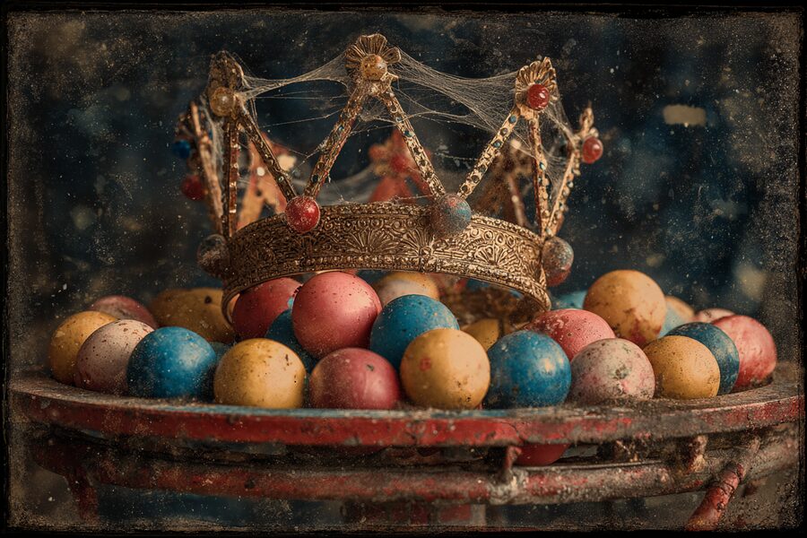 Fall Guys — a cobwebbed crown atop dusty beans